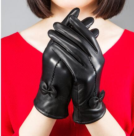 Leather Gloves Women