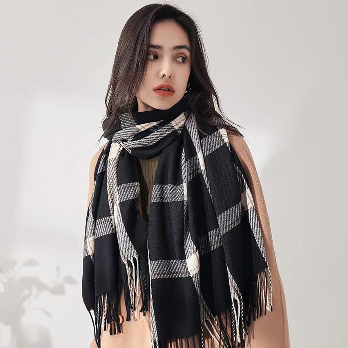 Women's Winter Shawl Warm Fashion Scarf
