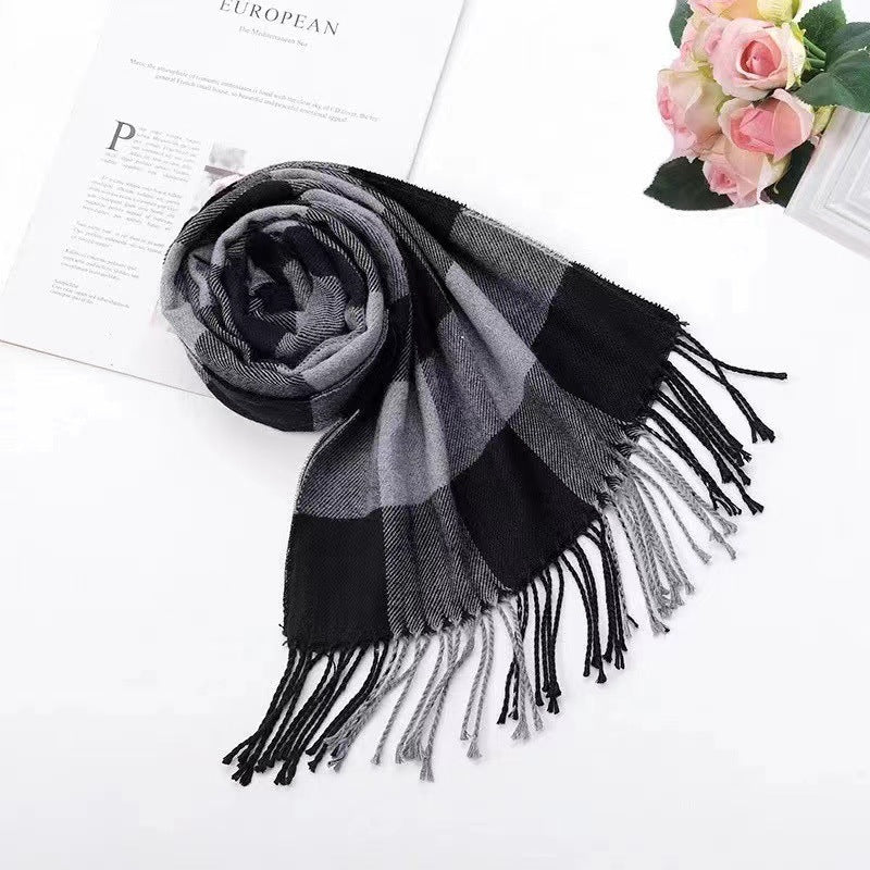 Plaid Scarf Winter