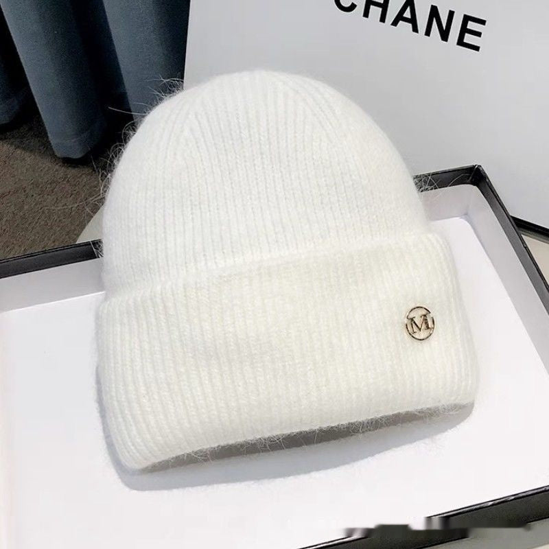 Women’s Fleece-Lined Knitted Winter Woolen Cap