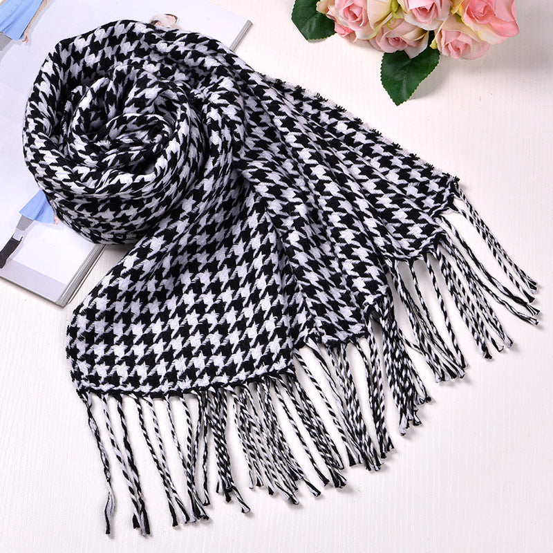 Plaid Scarf Winter