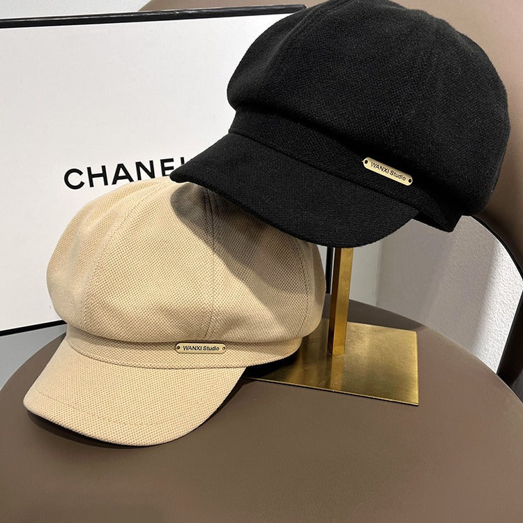 British Fashion Winter Beret for Women