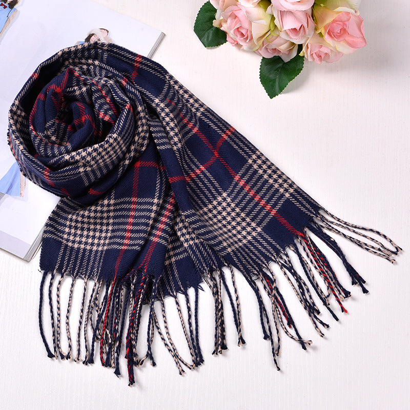 Plaid Scarf Winter