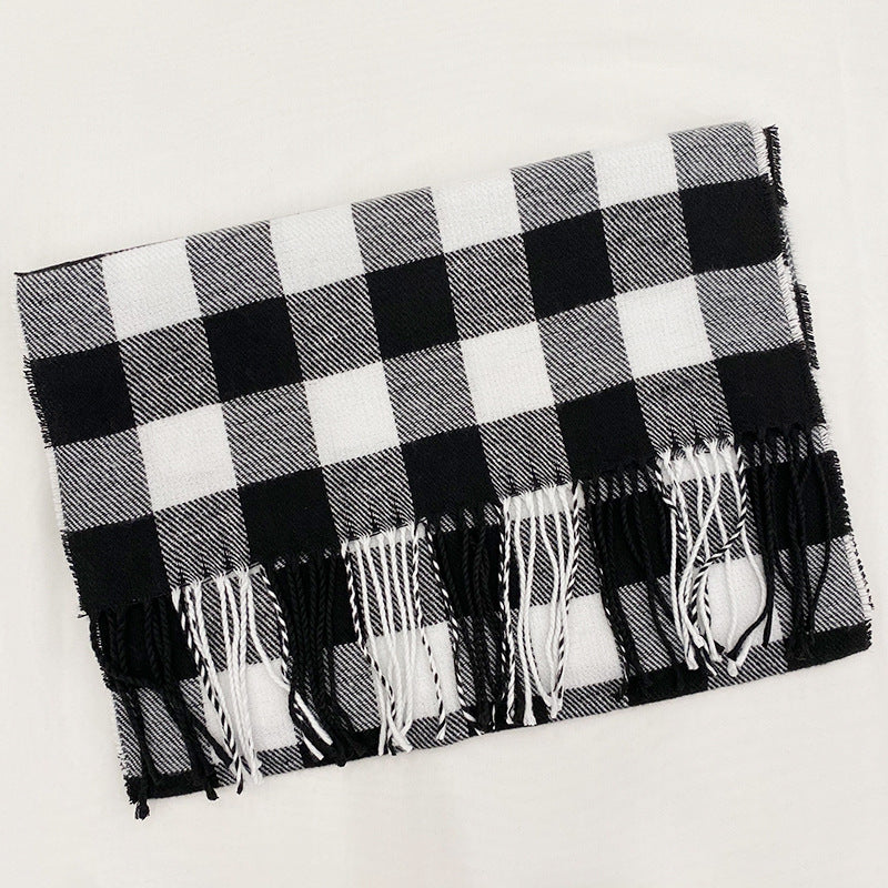Plaid Scarf Winter
