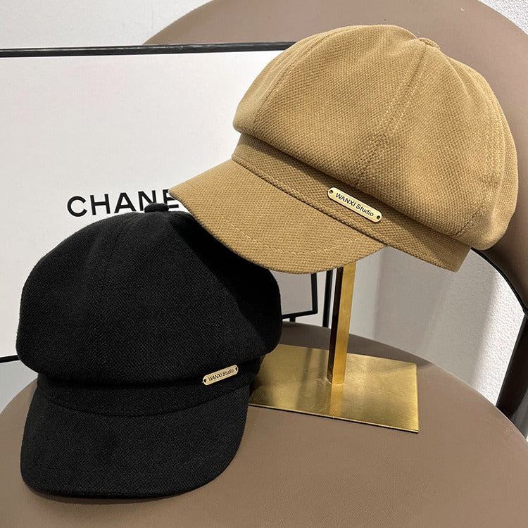 British Fashion Winter Beret for Women