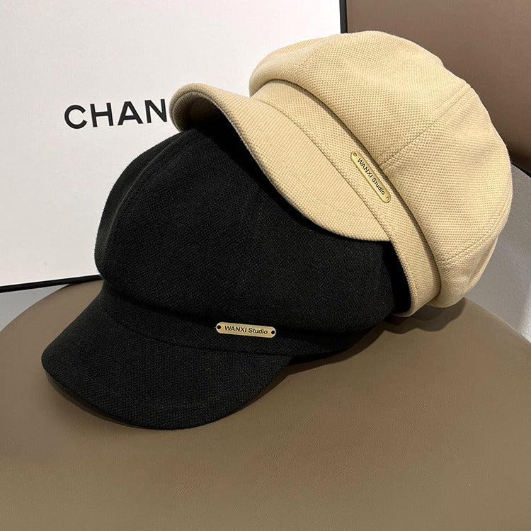 British Fashion Winter Beret for Women
