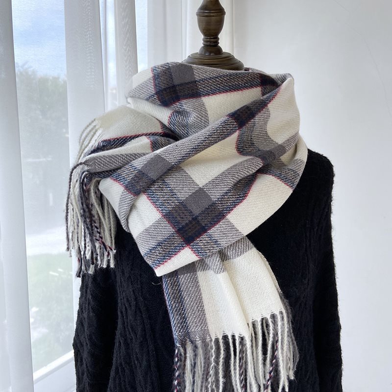Plaid Scarf Women's