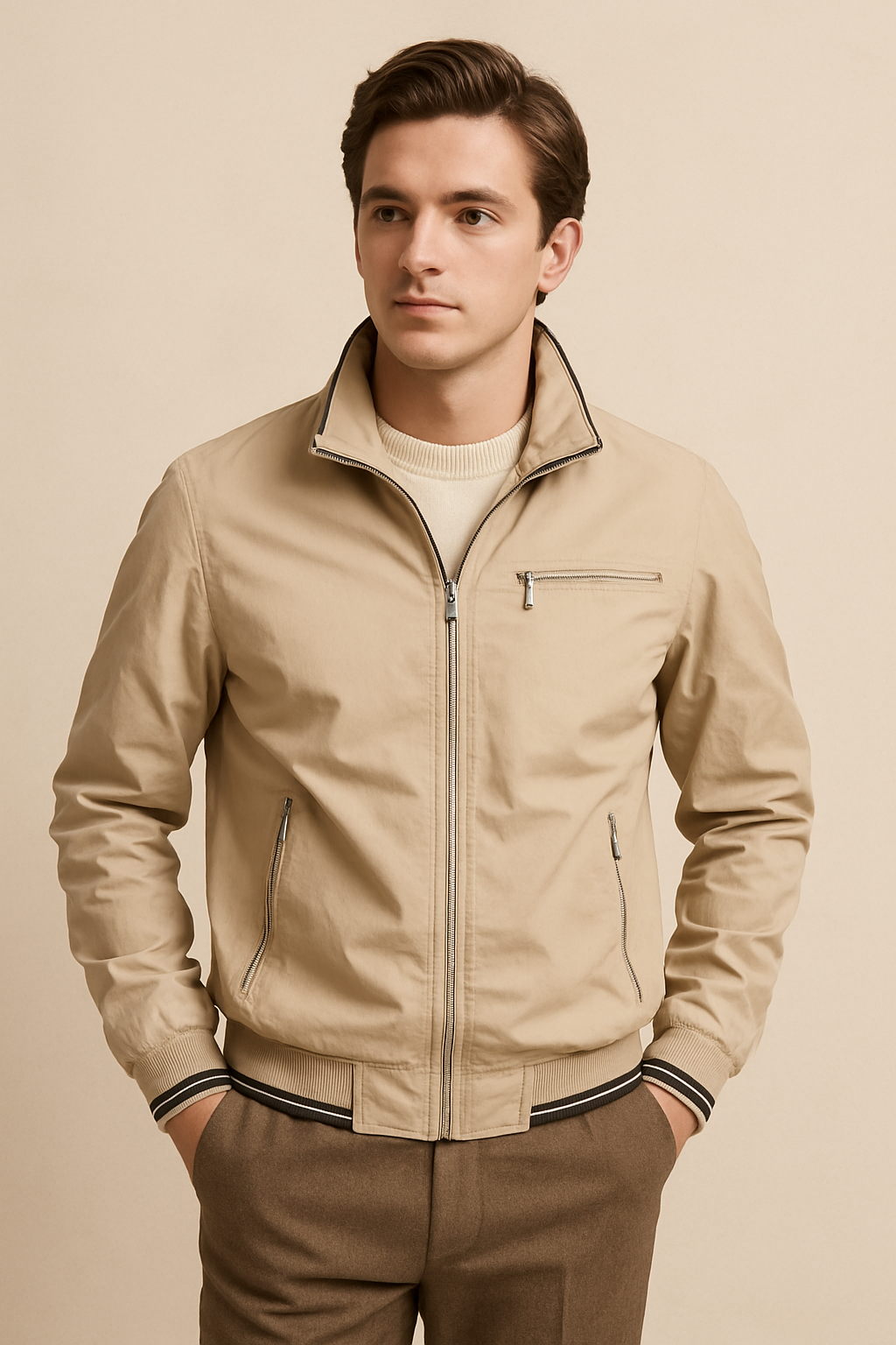 Men’s Washed Cotton Jacket