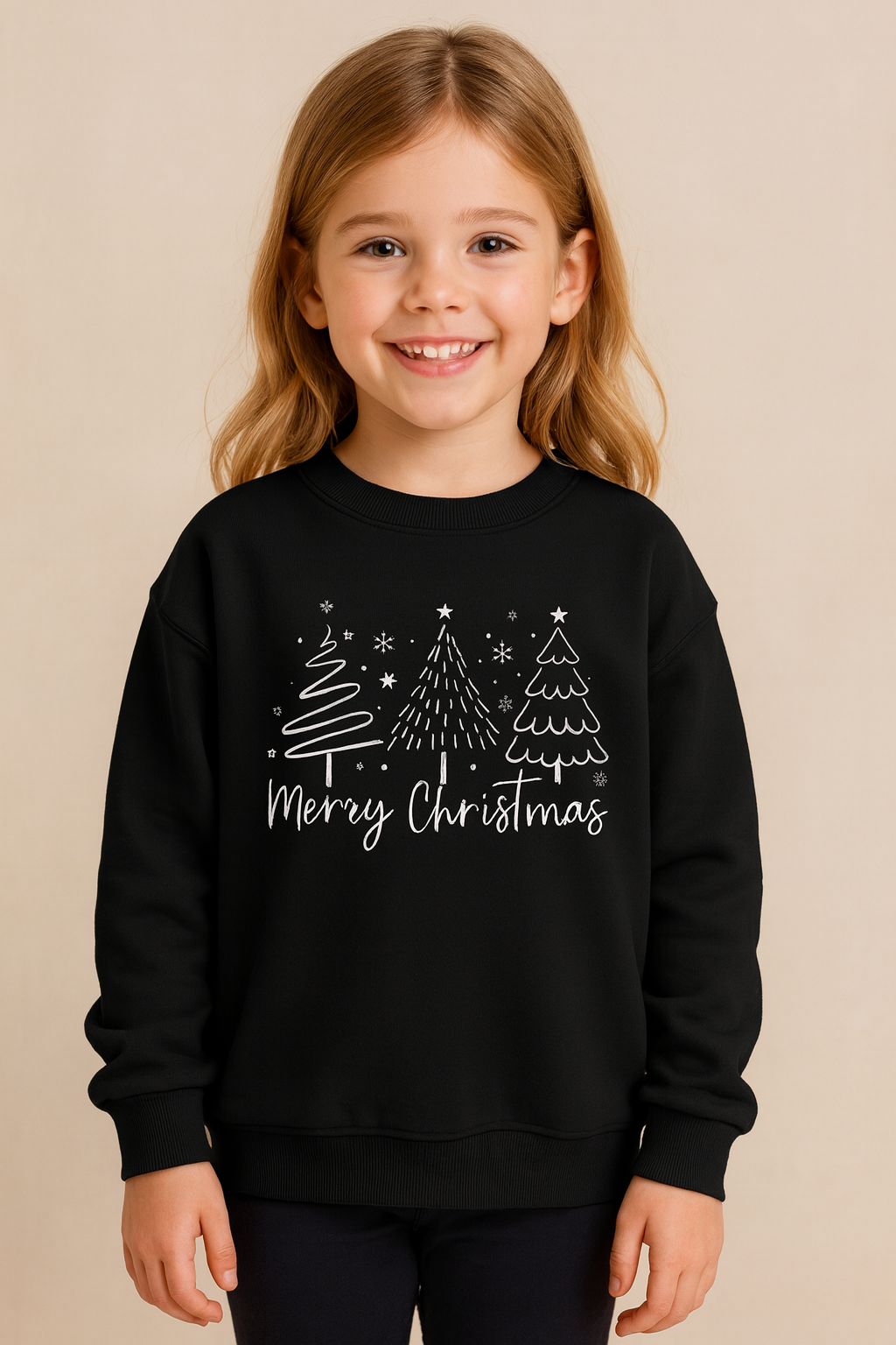 Boys & Girls Christmas Tree Pullover