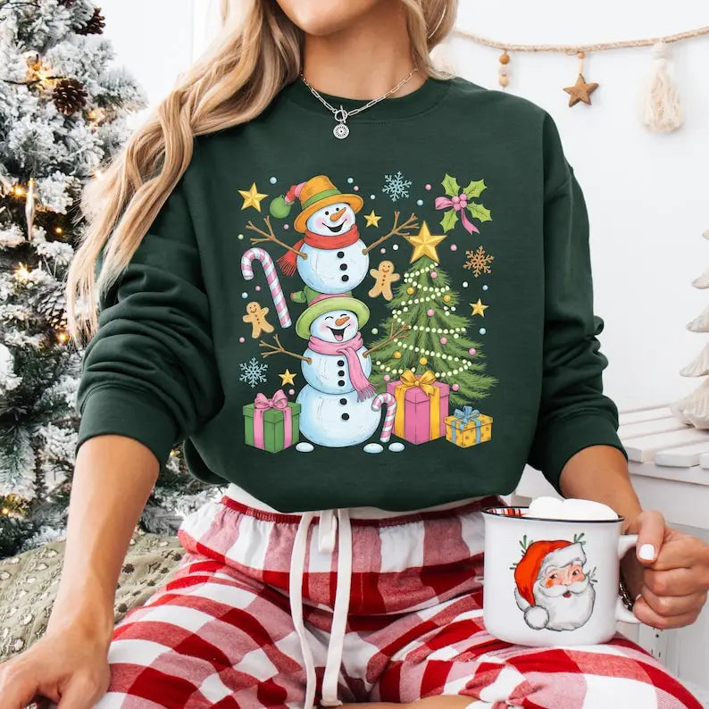 Christmas Snowman Sweatshirt
