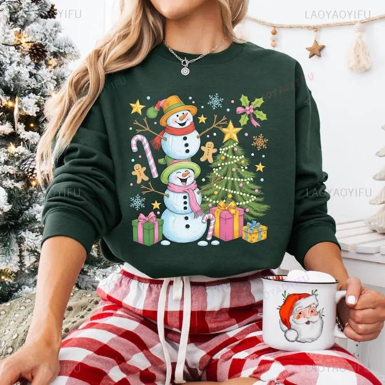 Christmas Snowman Sweatshirt