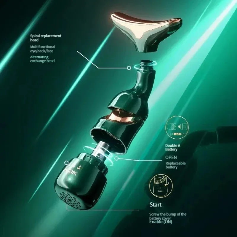 3-in-1 Facial Lifting & EMS Massager