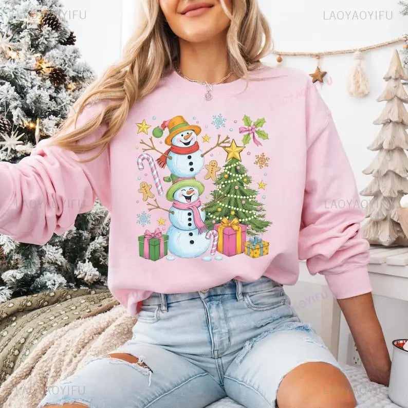 Christmas Snowman Sweatshirt