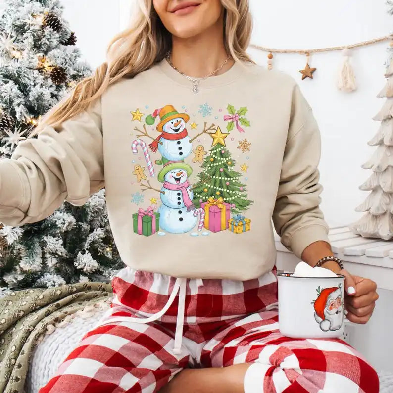 Christmas Snowman Sweatshirt