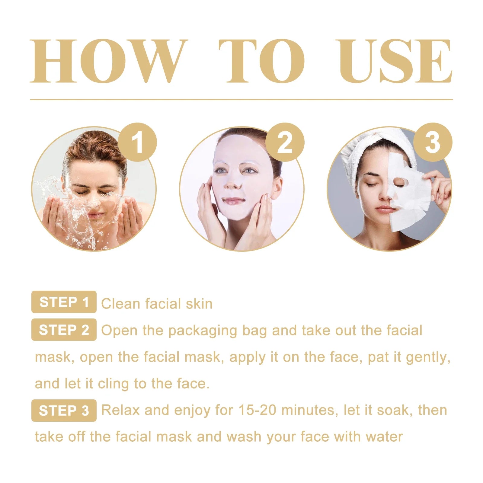 Collagen Facial Masks – Anti-Wrinkle & Firming