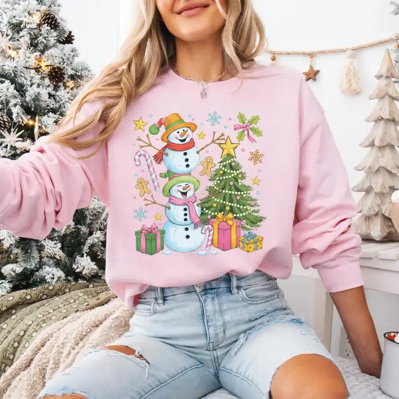 Christmas Snowman Sweatshirt