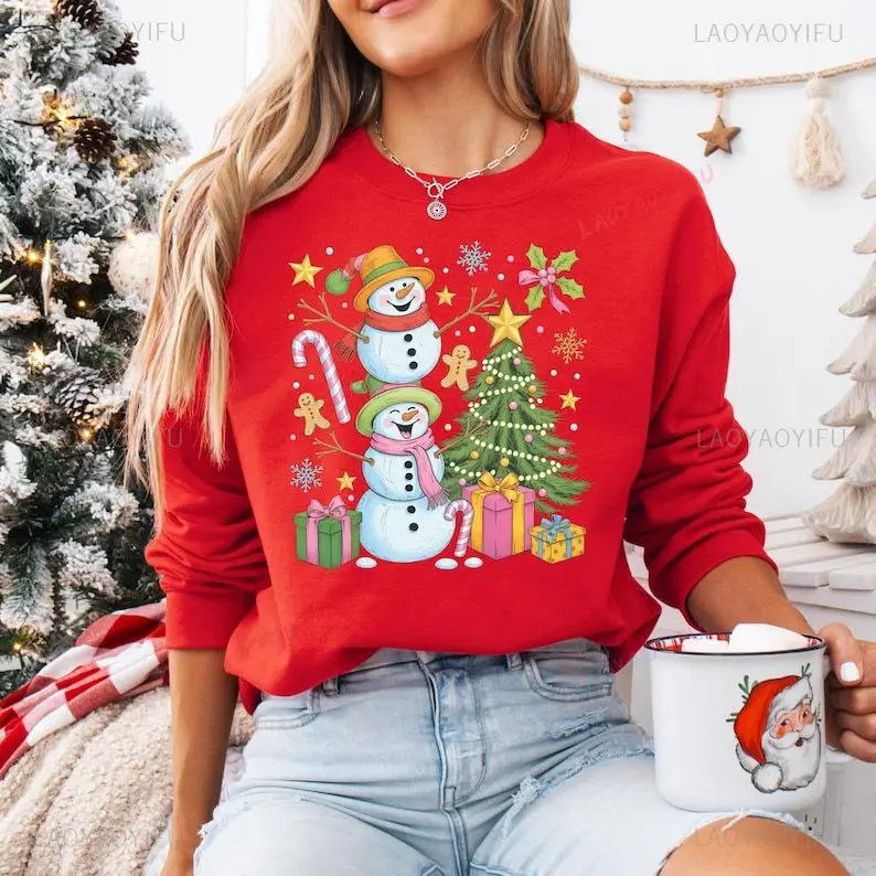 Christmas Snowman Sweatshirt