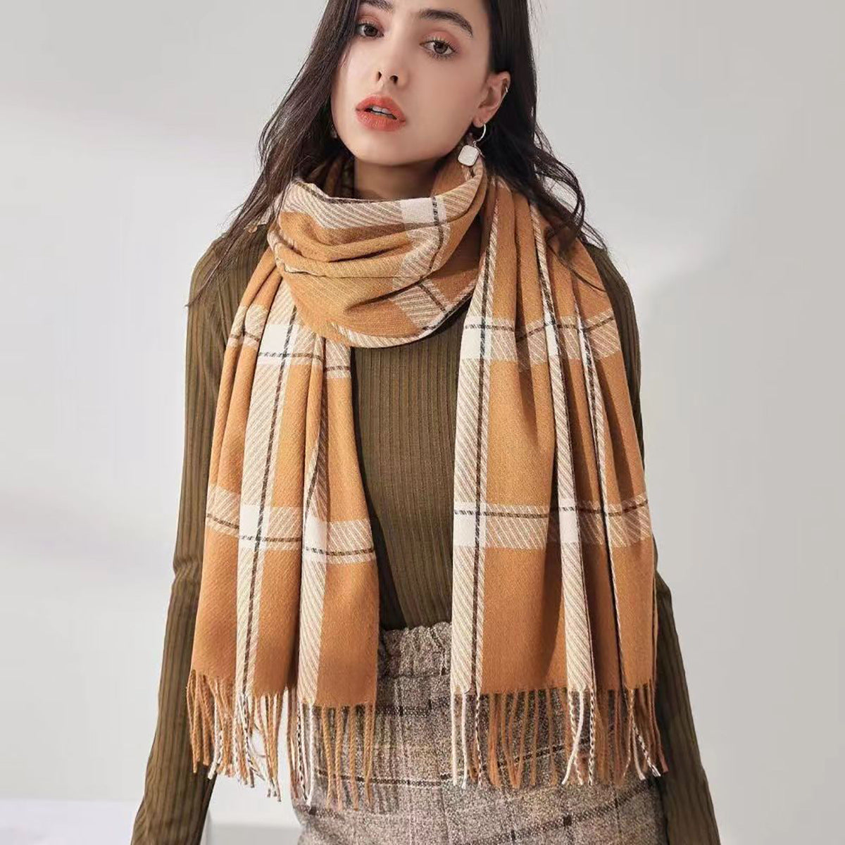 Women's Winter Shawl Warm Fashion Scarf