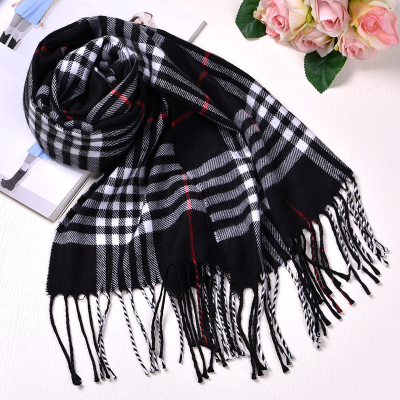 Plaid Scarf Winter