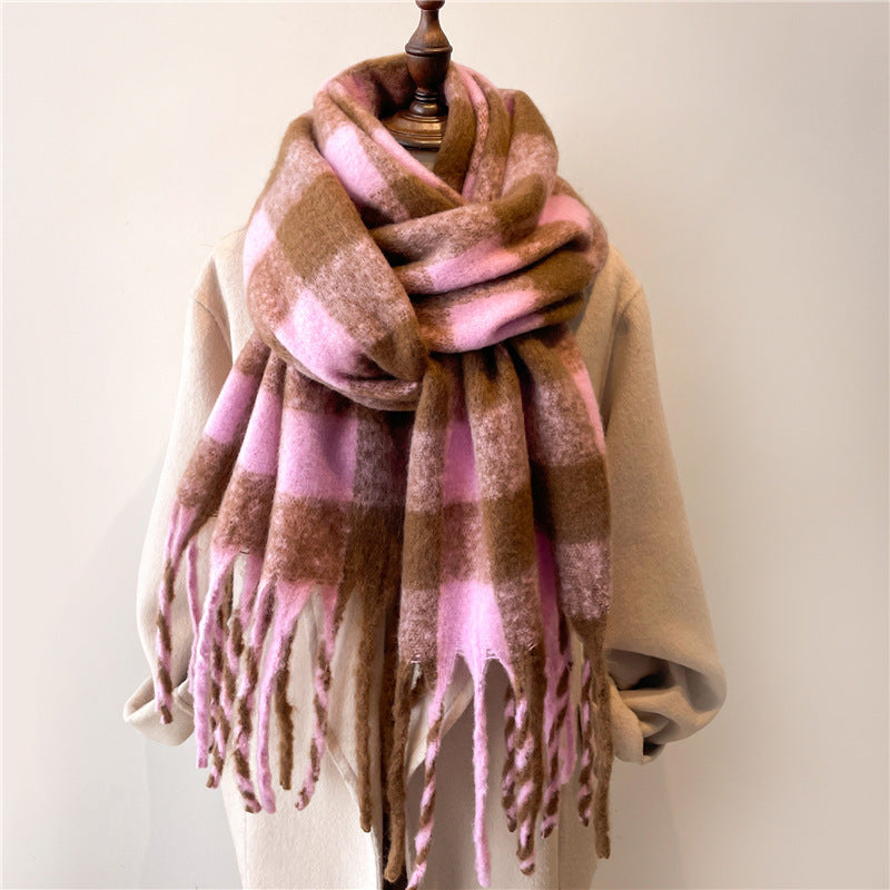 Scarf Plaid Men's And Women's