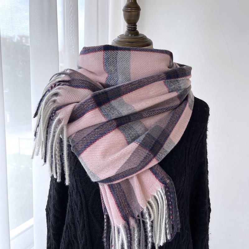 Plaid Scarf Women's
