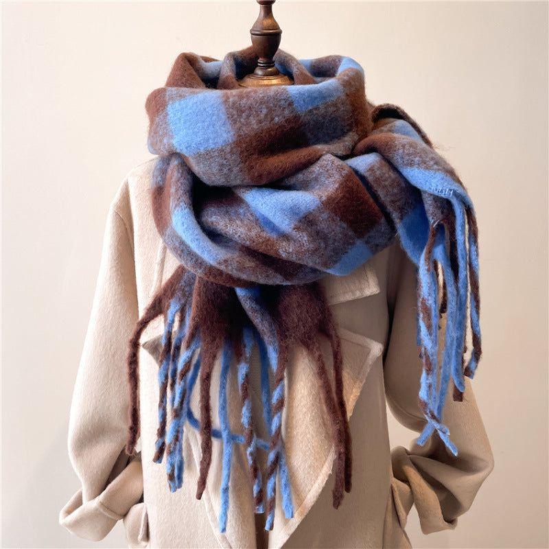 Scarf Plaid Men's And Women's
