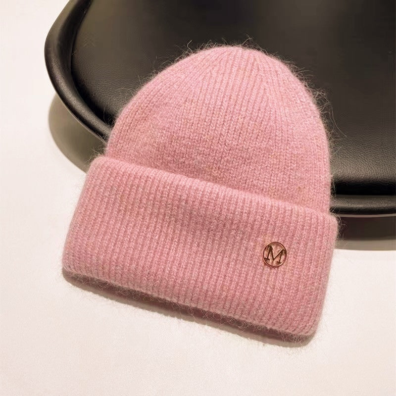 Women’s Fleece-Lined Knitted Winter Woolen Cap