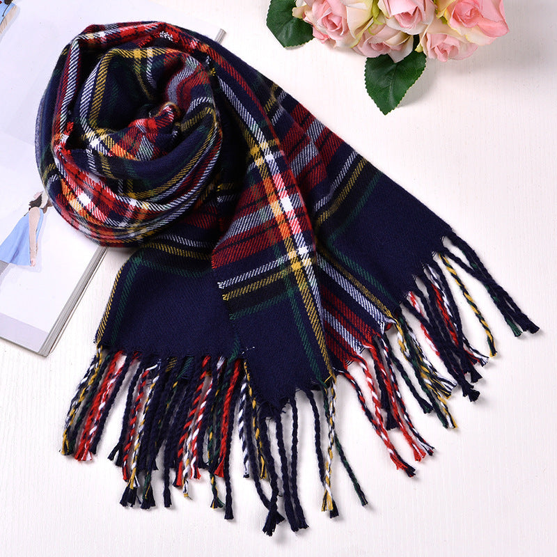 Plaid Scarf Winter