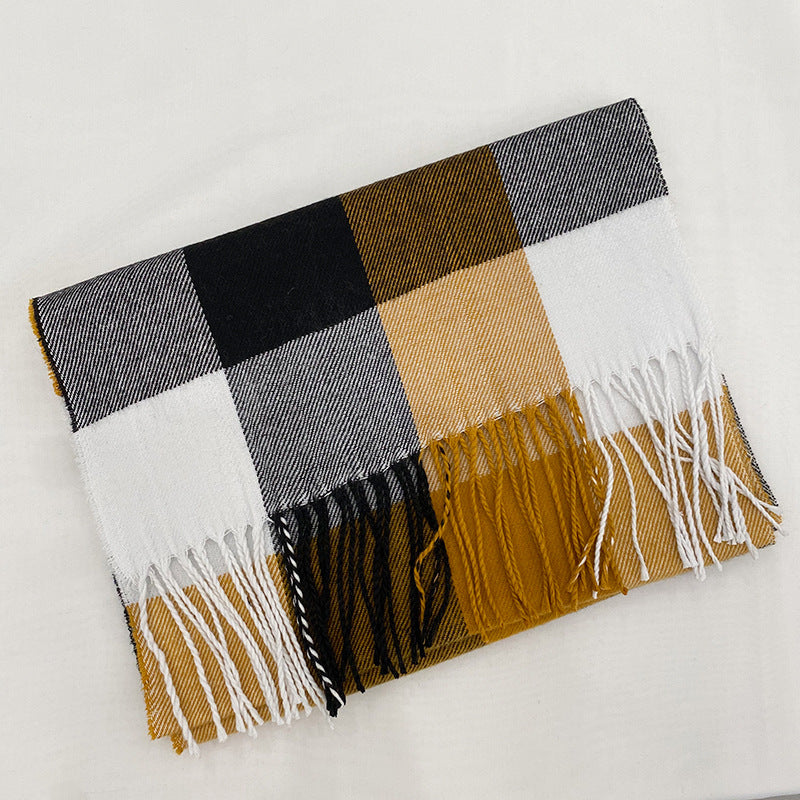 Plaid Scarf Winter