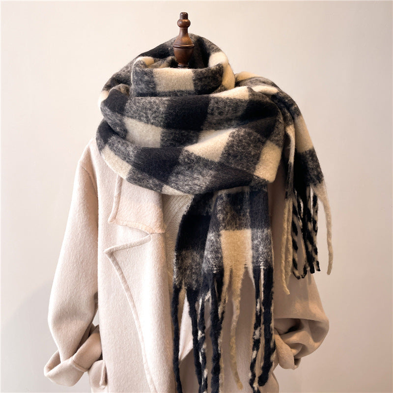 Scarf Plaid Men's And Women's